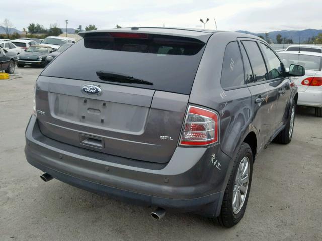 2FMDK38C49BA96783 - 2009 FORD EDGE SEL SILVER photo 4