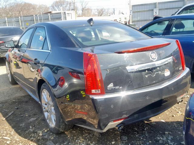 1G6DS5ED0B0118656 - 2011 CADILLAC CTS PREMIU BLACK photo 3