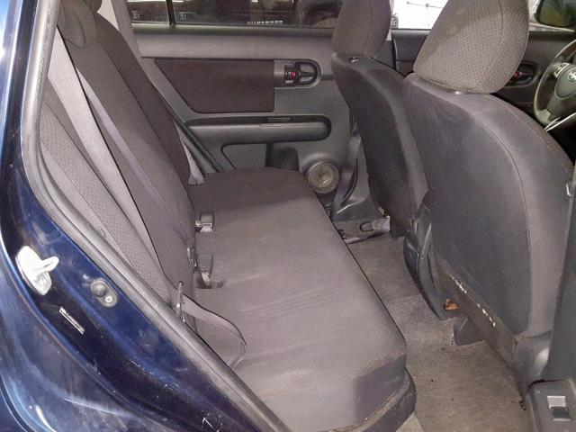 JTLKE50E081017880 - 2008 TOYOTA SCION XB BLUE photo 6