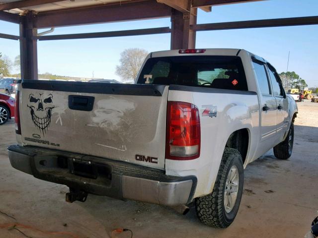 3GTEK13M97G541512 - 2007 GMC NEW SIERRA WHITE photo 4