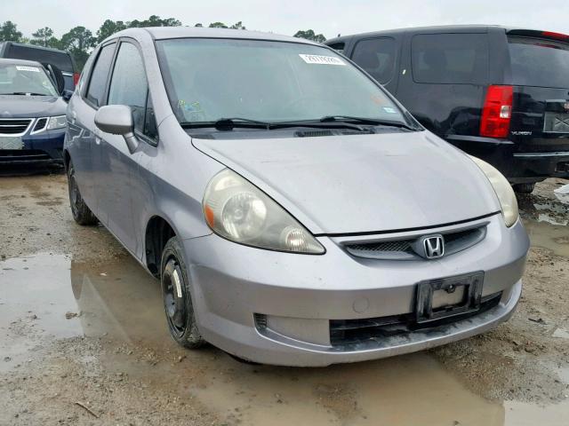 JHMGD38457S043404 - 2007 HONDA FIT SILVER photo 1