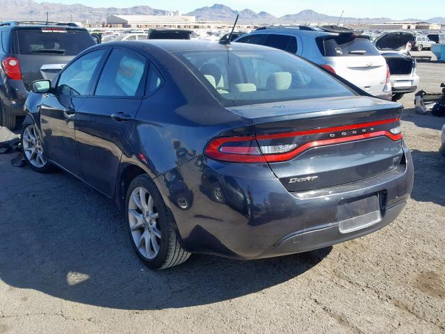 1C3CDFBA6DD159490 - 2013 DODGE DART SXT BLUE photo 3