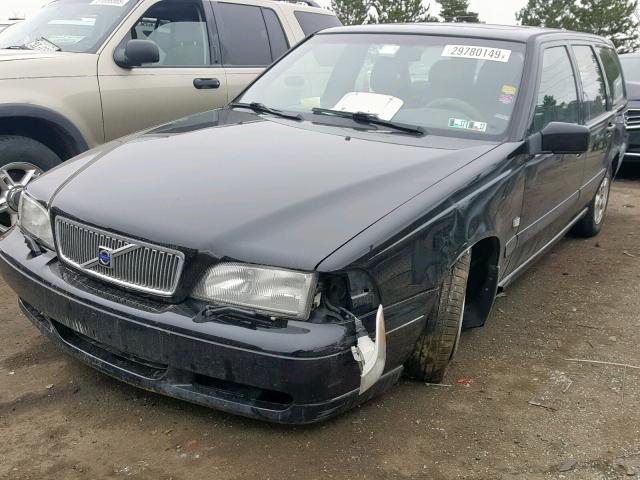 YV1LW61JXY2714377 - 2000 VOLVO V70 BASE BLACK photo 2