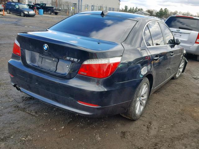 WBANV93589C135111 - 2009 BMW 535 XI BLACK photo 4