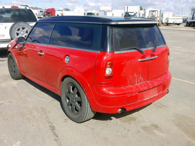 WMWMM3C52ATP94074 - 2010 MINI COOPER S C RED photo 3