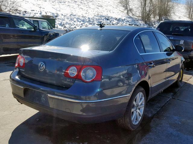 WVWJK7AN5AE121922 - 2010 VOLKSWAGEN PASSAT KOM CHARCOAL photo 4