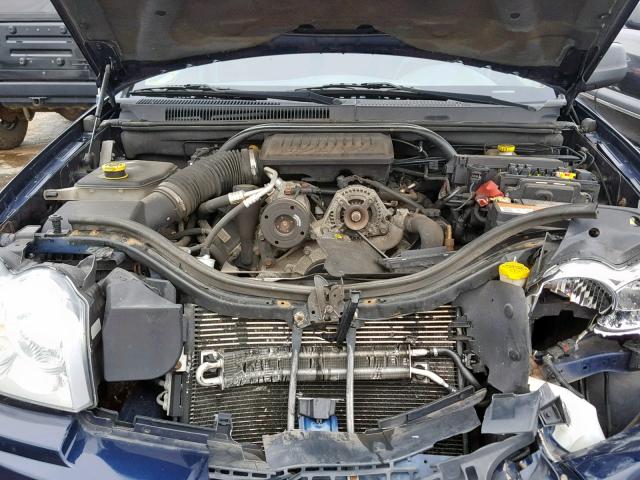 1J4GR48K16C234540 - 2006 JEEP GRAND CHER BLUE photo 7