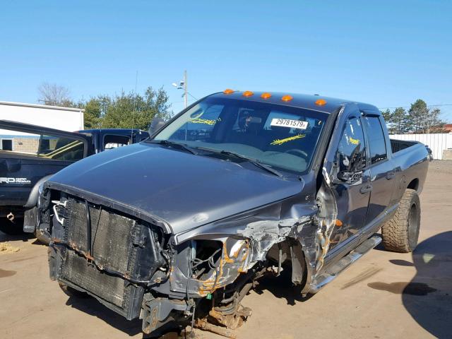 1D7KS28C67J540038 - 2007 DODGE RAM 2500 S GRAY photo 2