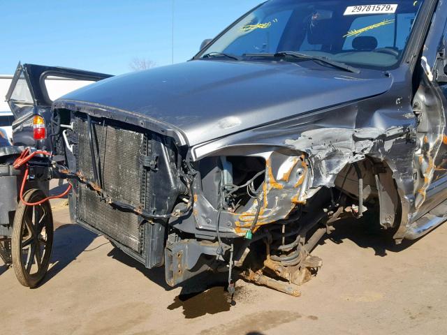 1D7KS28C67J540038 - 2007 DODGE RAM 2500 S GRAY photo 9