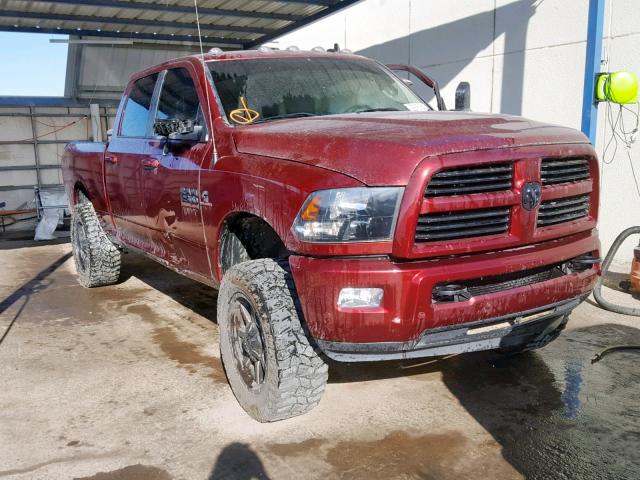 3C6UR5DL6HG581267 - 2017 RAM 2500 SLT MAROON photo 1