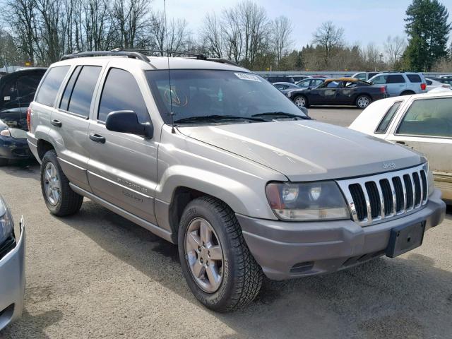 1J4GX48S14C141665 - 2004 JEEP GRAND CHER SILVER photo 1