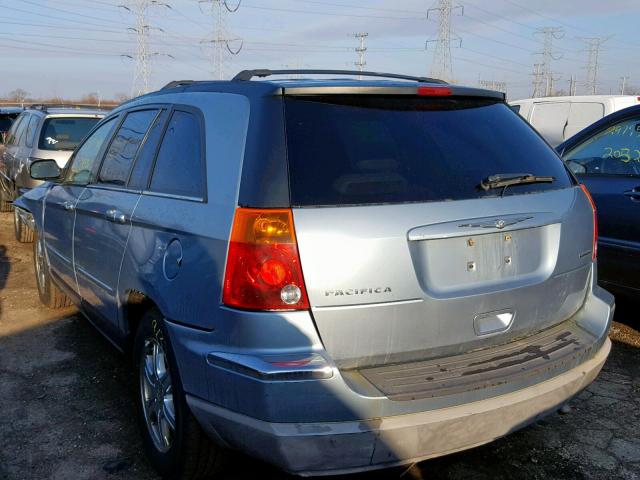 2C8GF68464R335023 - 2004 CHRYSLER PACIFICA SILVER photo 3