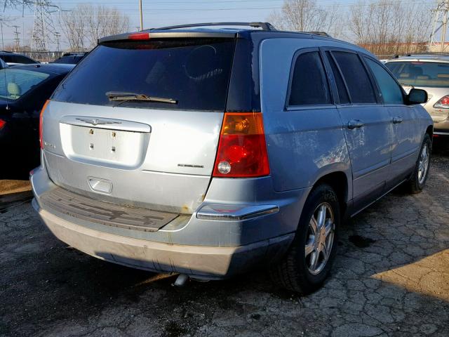 2C8GF68464R335023 - 2004 CHRYSLER PACIFICA SILVER photo 4