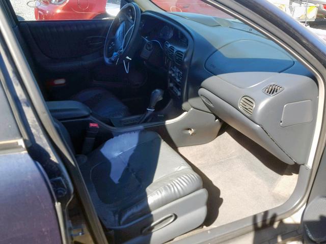 1G2WR5212YF326253 - 2000 PONTIAC GRAND PRIX PURPLE photo 5