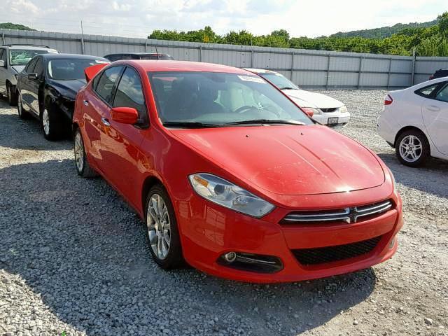 1C3CDFFA0GD819571 - 2016 DODGE DART SXT S RED photo 1