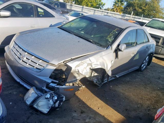 1G6DW677450189400 - 2005 CADILLAC STS SILVER photo 2