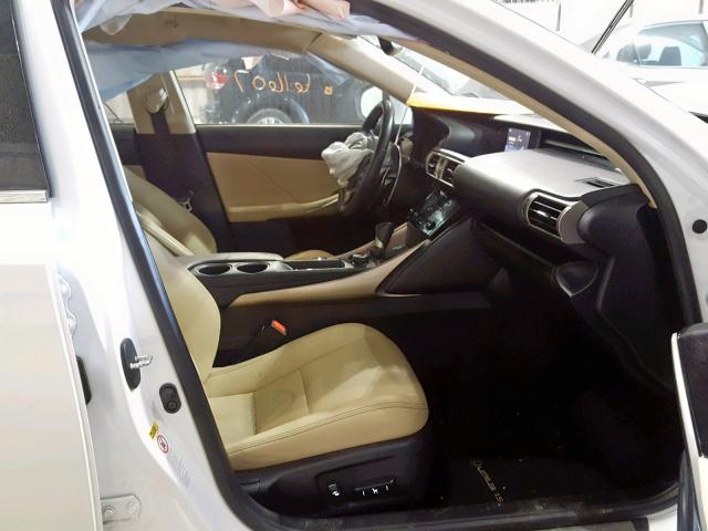 JTHBF1D2XE5036747 - 2014 LEXUS IS 250 WHITE photo 5