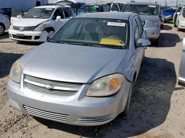 1G1AF5F55A7239404 - 2010 CHEVROLET COBALT 2LT SILVER photo 2