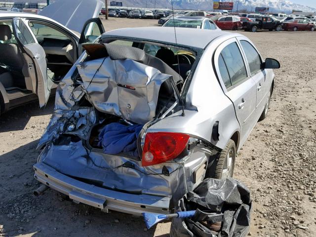 1G1AF5F55A7239404 - 2010 CHEVROLET COBALT 2LT SILVER photo 4