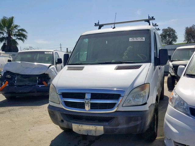 WD0PE745075188621 - 2007 DODGE SPRINTER 2 WHITE photo 2