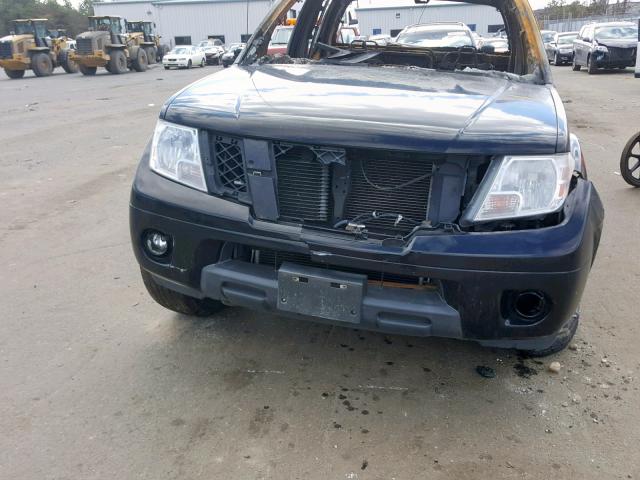 1N6AD0EV6AC444476 - 2010 NISSAN FRONTIER C BLACK photo 7