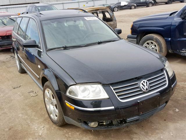 WVWWH63B73E125202 - 2003 VOLKSWAGEN PASSAT GLX 黑色 照片 1