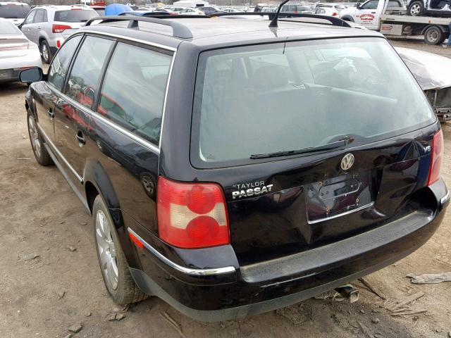 WVWWH63B73E125202 - 2003 VOLKSWAGEN PASSAT GLX 黑色 照片 3