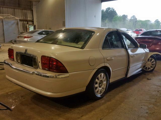 1LNHM87A82Y711286 - 2002 LINCOLN LS WHITE photo 4
