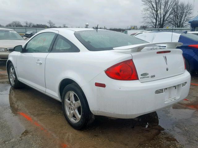 1G2AS18H897216346 - 2009 PONTIAC G5 WHITE photo 3