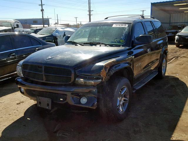 1B8HS78Z42F214025 - 2002 DODGE DURANGO R/ BLACK photo 2