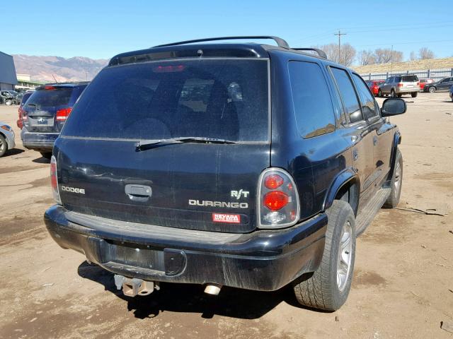 1B8HS78Z42F214025 - 2002 DODGE DURANGO R/ BLACK photo 4