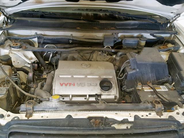 JTEEP21A840060078 - 2004 TOYOTA HIGHLANDER WHITE photo 7