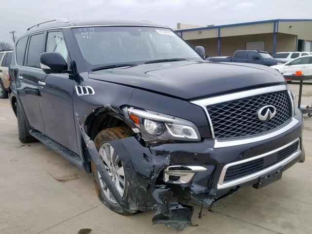 JN8AZ2NF8H9642688 - 2017 INFINITI QX80 BASE BLACK photo 1