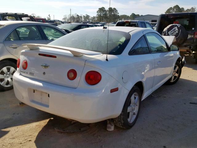 1G1AL18F287132683 - 2008 CHEVROLET COBALT LT WHITE photo 4