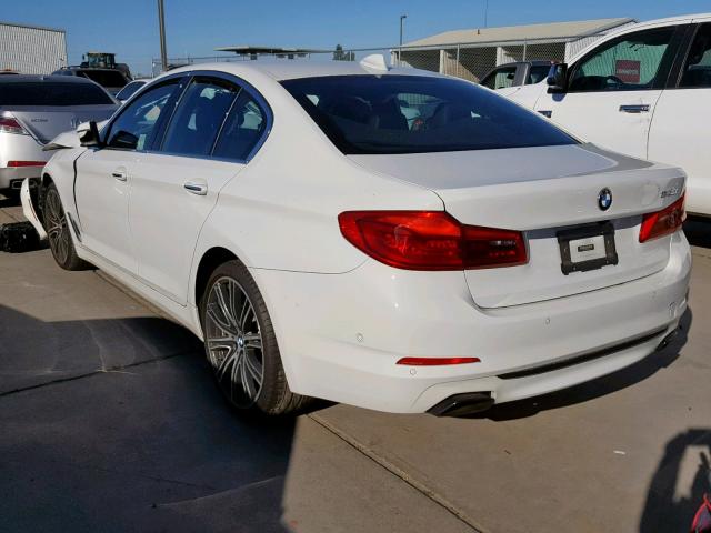 WBAJE5C38HG915543 - 2017 BMW 540 I WHITE photo 3