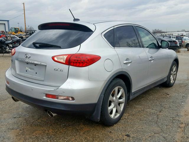 JNKAJ09F08M356556 - 2008 INFINITI EX35 BASE GRAY photo 4