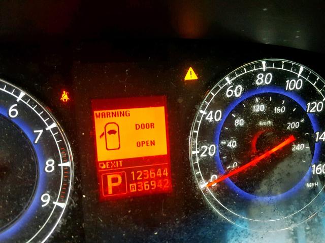 JNKAJ09F08M356556 - 2008 INFINITI EX35 BASE GRAY photo 8