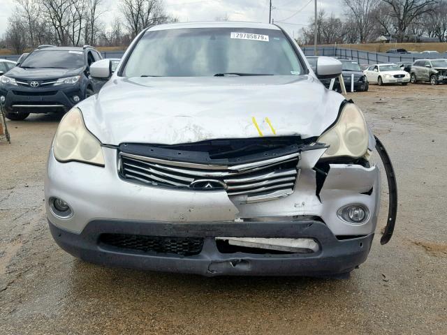 JNKAJ09F08M356556 - 2008 INFINITI EX35 BASE GRAY photo 9