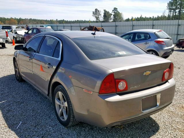 1G1ZC5E1XBF116148 - 2011 CHEVROLET MALIBU 1LT GOLD photo 3