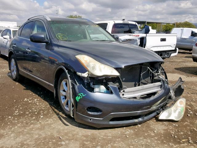 JNKAJ09E38M305351 - 2008 INFINITI EX35 BASE GRAY photo 1