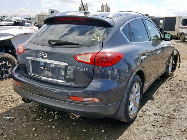 JNKAJ09E38M305351 - 2008 INFINITI EX35 BASE GRAY photo 4