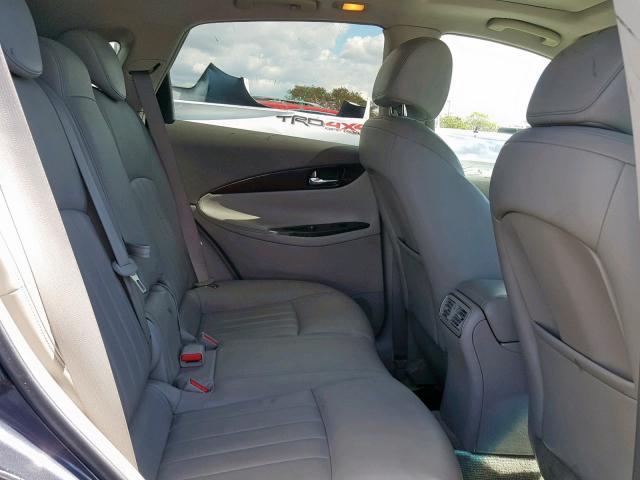 JNKAJ09E38M305351 - 2008 INFINITI EX35 BASE GRAY photo 6