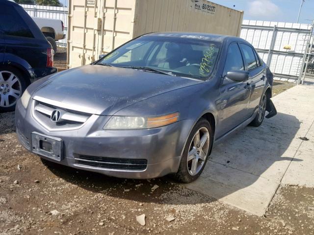 19UUA66216A069066 - 2006 ACURA 3.2TL CHARCOAL photo 2