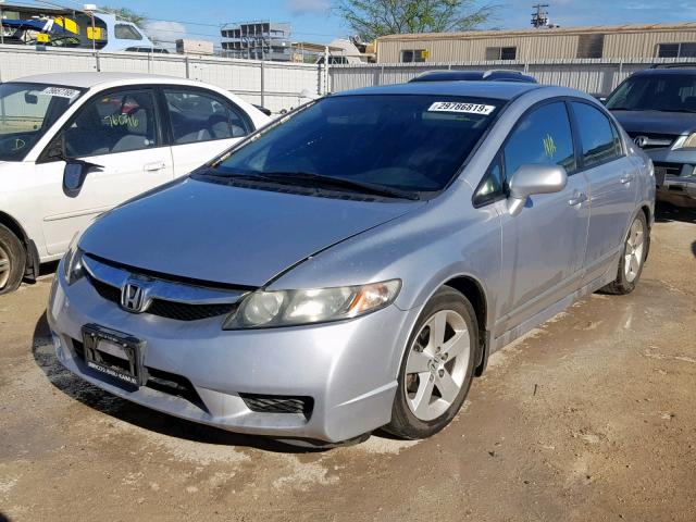 2HGFA1F62BH515591 - 2011 HONDA CIVIC LX-S Gümüş foto 2