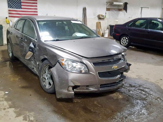 1G1ZB5EB7A4135701 - 2010 CHEVROLET MALIBU LS GRAY photo 1