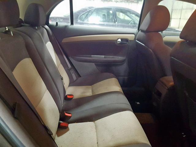 1G1ZB5EB7A4135701 - 2010 CHEVROLET MALIBU LS GRAY photo 6