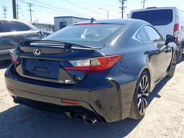 JTHHP5BC3F5001480 - 2015 LEXUS RC-F BLACK photo 4