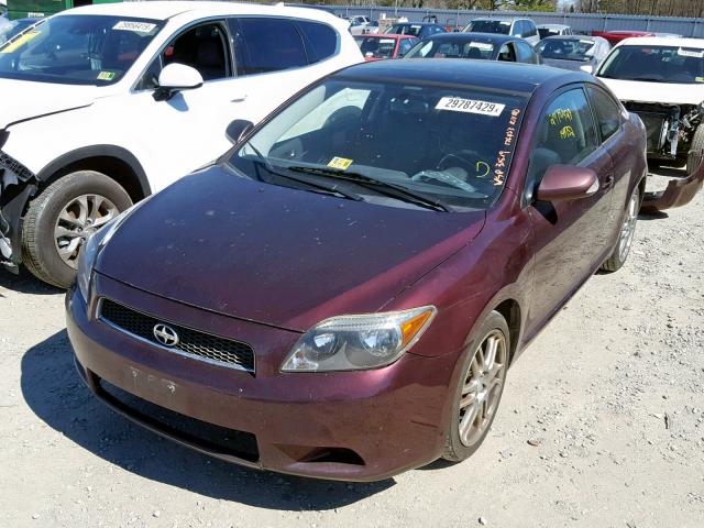 JTKDE167760115435 - 2006 TOYOTA SCION TC იასამნისფერი ფოტო 2