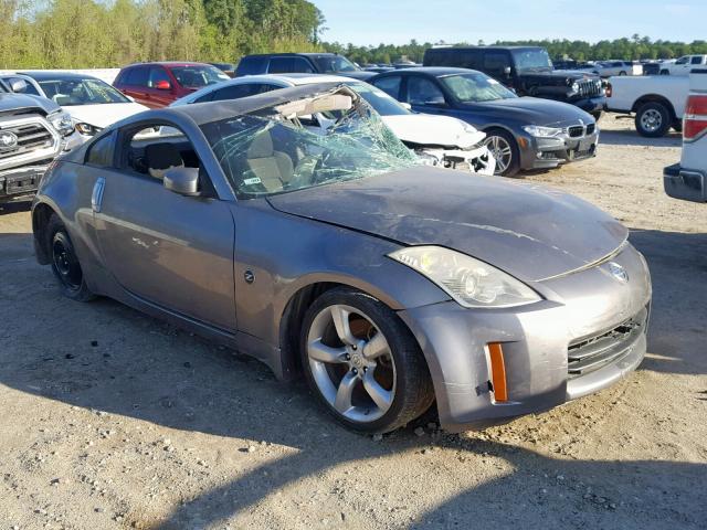 JN1BZ34D27M502396 - 2007 NISSAN 350Z COUPE GRAY photo 1