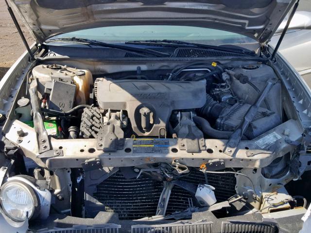 2G4WC582X71241739 - 2007 BUICK LACROSSE C SILVER photo 7